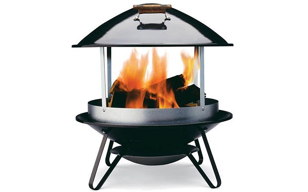 Up for grabs:Capital Gardenss  Rio fireplace, perfect for heating a balcony, is reduced from Â£149.99 to Â£119.99