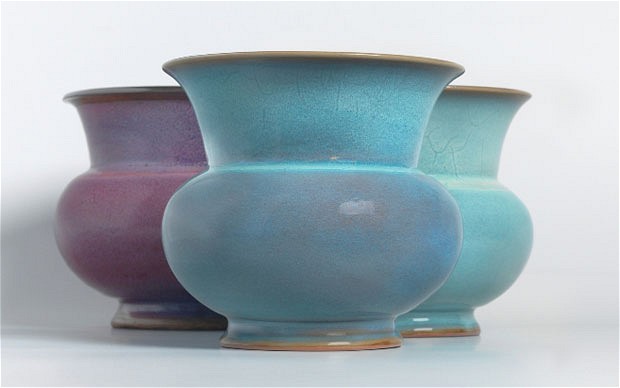 Anyone for a Â£1million flower pot? These Chinese pots,date from the 15th century